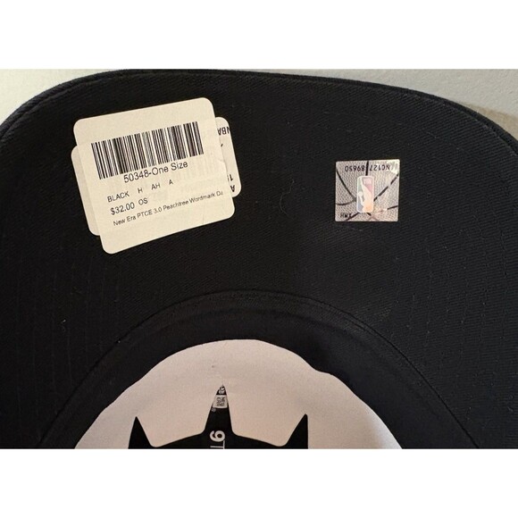 Men's New Era 9Twenty Hat Atlanta Hawks 2025/26 Adjustable Strap PEACHTREE Logo - Picture 10 of 12